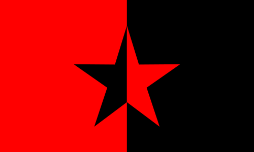 RED-AND-BLACK-STAR myspace layout