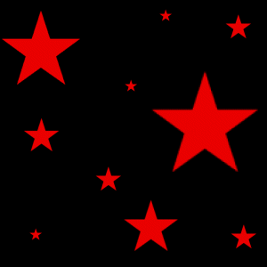red--stars myspace layout