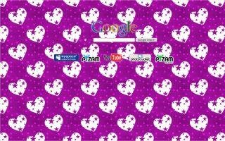 glowing purple stars myspace layout
