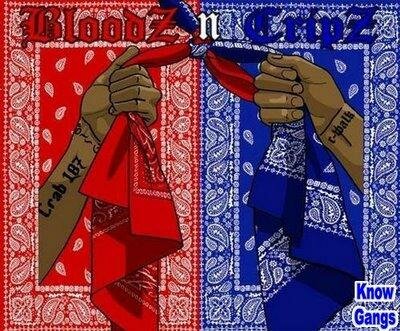 bloods and crips myspace layout