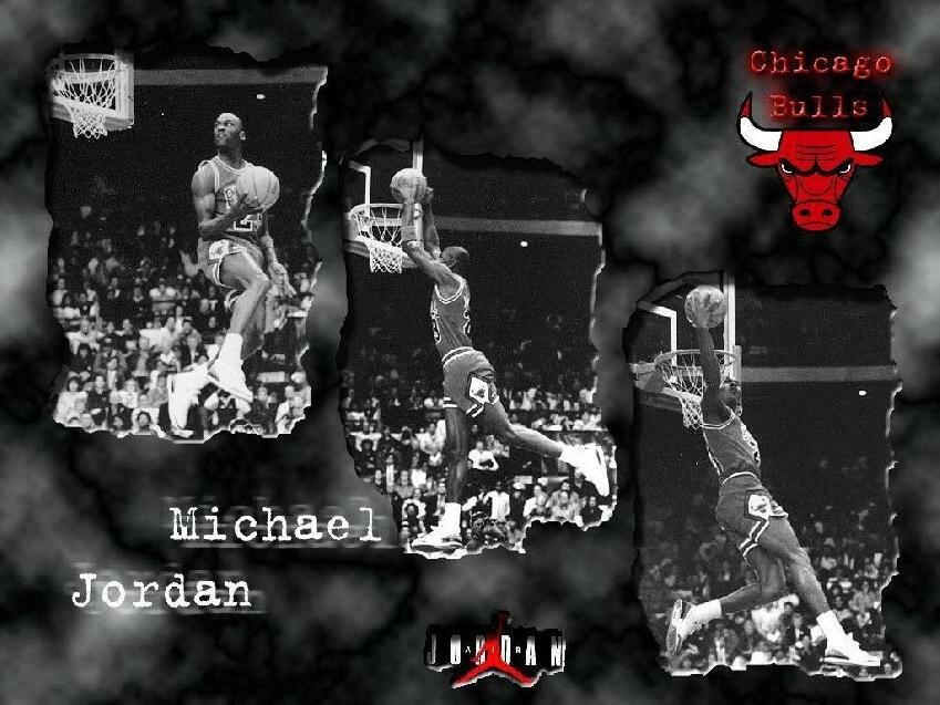 Michael Jordan wall paper myspace layout