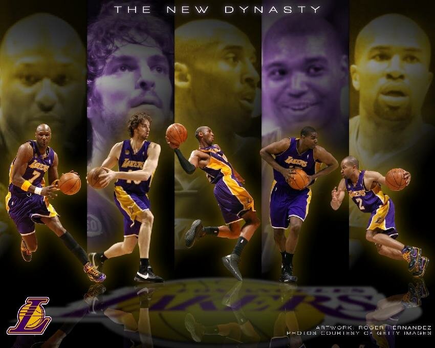 Lakers wallpaper myspace layout