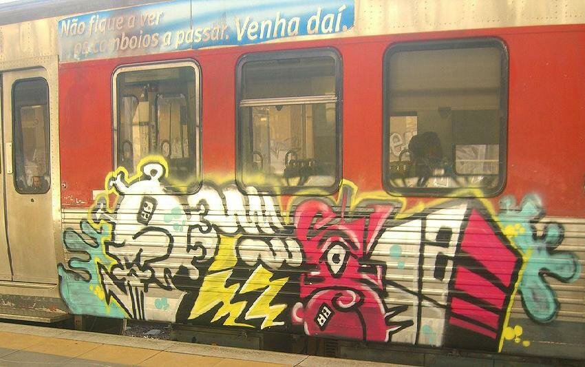 graffiti train myspace layout